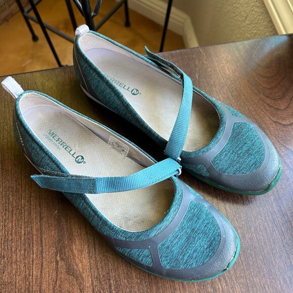 Y2K Women's Merrell Select Fresh Mary Jane blue Sneaker US Size 8 - Picture 2 of 12